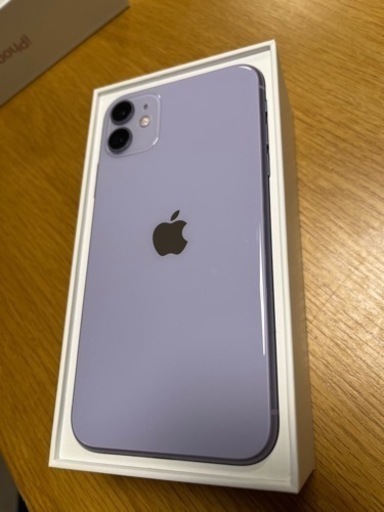 iPhone11 パープル128G SIMロック解除 au iPhone 11 128GB パープルSIM