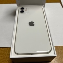 iPhone11ホワイト 64GSIMロック解除