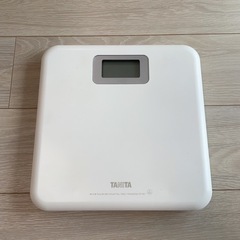 【本日受け取り限定】タニタのシンプルな体重計