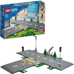 レゴ(R)シティ つながる！ロードプレート 交差点（60304）
