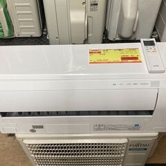 K04494 富士通 2018年製 中古エアコン 主に6畳用 冷房能力 2.2KW ／