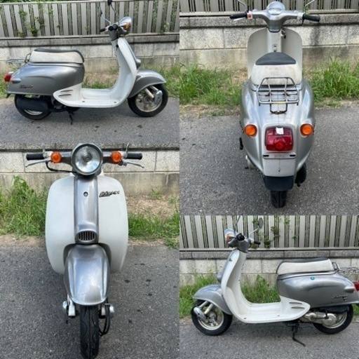 ☆ジョルノ快速2ストモデル☆バッテリー・前後ブレーキケーブル・プラグなど新品交換！キャブレーターオーバーホールで快調^_^50cc原付スクーター☆ ☆ジョルノ快速2ストモデル☆バッテリー・前後ブレーキケーブル