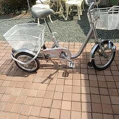 シルバー三輪自転車スイング