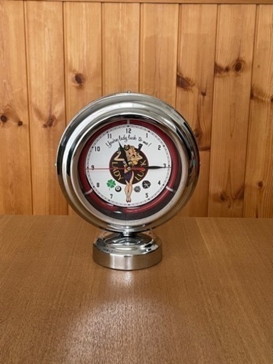 アメリカンネオンガスランプ時計LADELUCK(多少のお値引きは可能です。)