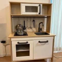 【かなり美品】IKEA ドゥクティグ おままごとキッチン  