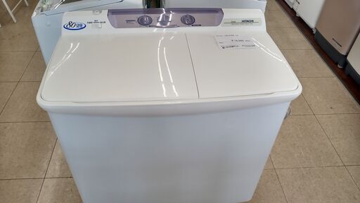 ★ジモティ割あり★ HITACHI 二槽式洗濯機 8.0kg 18年製 動作確認／クリーニング済み TJ1799
