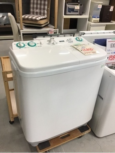 ●販売終了●二槽式洗濯機　4キロ　AQUA    2020年製　中古品