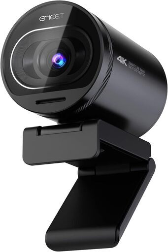 ウェブカメラ4K UHD EMEET S600    高性能センサー搭載  800万画素