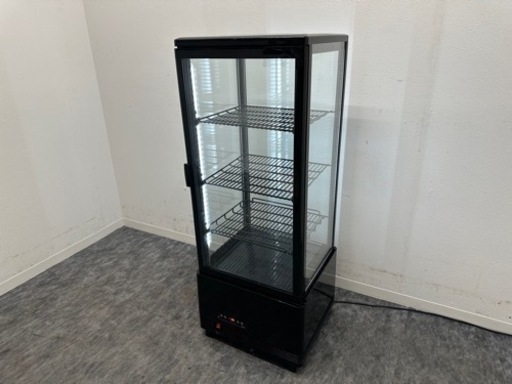 Hijiru　業務用　冷蔵ショーケース　１００L　4面ガラス　２０２２年製　店舗　飲食店　HJR-KR100BK