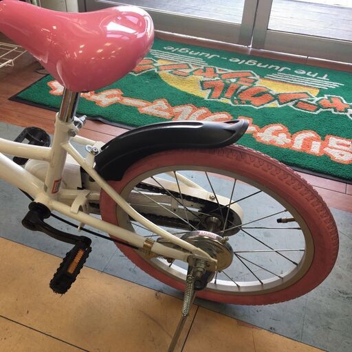 子供用 自転車 ピンク＆ホワイト 18インチ 限定値下げ】幼児用自転車