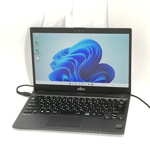 送料無料 日本製 高速SSD 軽量 薄型 フルHD 13.3型 ノートパソコン 富士通 U938/S 中古良品 第7世代 i5 8GB 無線 Windows11 Office済