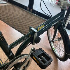 ✨20インチ 折りたたみ自転車 Jeep✨ シマノ6段ギア セフティライト 鍵・カゴ付き 698