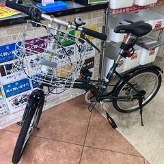 ✨20インチ 折りたたみ自転車 Jeep✨ シマノ6段ギア セフ...
