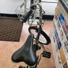 ✨20インチ 折りたたみ自転車 Jeep✨ シマノ6段ギア セフティライト 鍵・カゴ付き 698