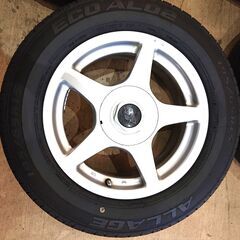 12/3GOODYEAR タイヤ ホイール ALLAGE ECO AL02 15インチ 2022年製 4本 