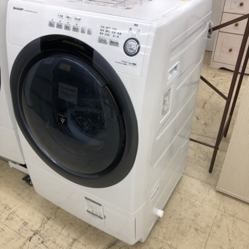 ドラム式洗濯機 シャープ ES-S7D-WL 2020年製 7.0kg