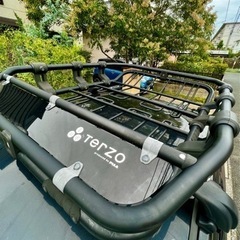 【取引先決定】値下交渉OK！総額92000円！ルーフキャリア＋ルーフバッグ　プリウス用　部品全て揃っています！