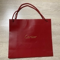 Cartier カルティエ　紙袋　ショッパー