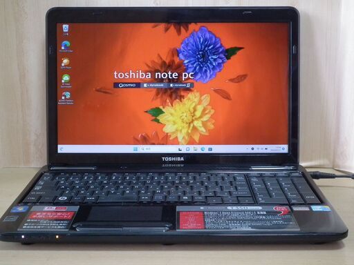 【東芝Satellite T350/56AB SSD250GB搭載/WIN11Home Core-i5/ﾒﾓﾘ4GB/Office365】