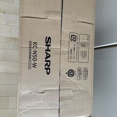 シャープ 加湿 空気清浄機 プラズマクラスター 7000　KC-N50-W　 (未使用品)