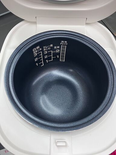 人気の無印良品家電3合炊飯器 MJ-RC3A3 MUJI 2022年製 9205