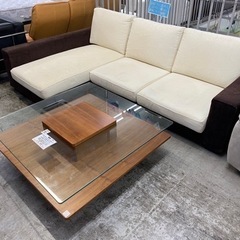 【愛品館 江戸川店】ARMONIA（アルモニア）3Pカウチソファ ID:156-019248-007