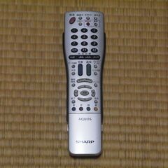 【ジャンク品】SHARP テレビ用 リモコン