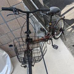 【錆取り・油注入メンテナンス済】折りたたみ自転車 イーストビュート