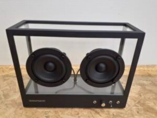 安心の動作保証付Small Transparent Speaker STS—B 保証有り【愛千130】