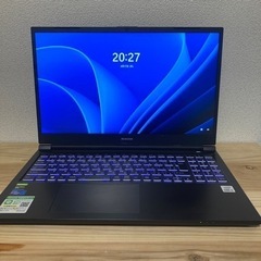 G-Tune】GTX1650Ti搭載ゲーミングノートPC