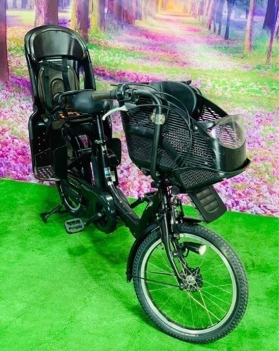 ❹ 5590子供乗せ電動アシスト自転車ヤマハ3人乗り対応20インチ
