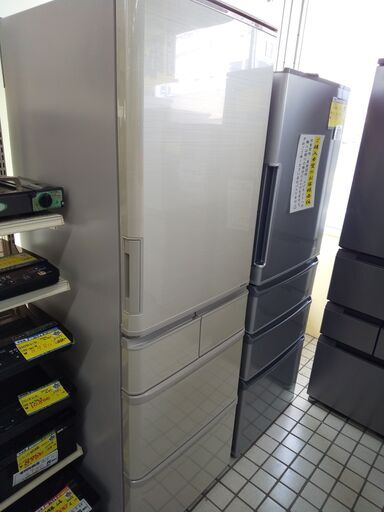 階段配送不可 シャープ 冷蔵庫 412L SJ-W411F 2020 N23-693 高く買取るゾウ八幡西店