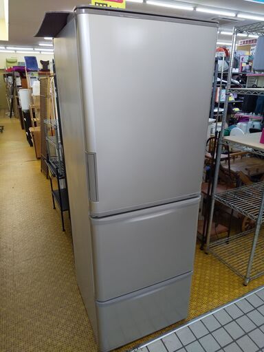 階段配送不可 シャープ 冷蔵庫 350L SJ-W353G 2020 N23-779 高く買取るゾウ八幡西店