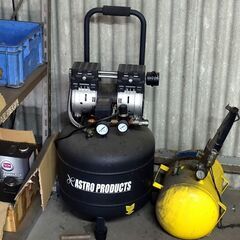 アストロのエアーコンプレッサー静音タイプ100V