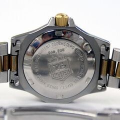 本物 TAG HEUER 934.208 プロフェッショナル3000 デイト クオーツ式 レディース 3針 ダイバーズウォッチ 200M防水 電池交換済み 腕時計 札幌市 清田区 平岡 Ｔ