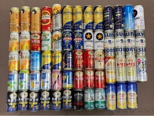 ［お譲り先決定］お酒　合計60本セット  缶ビール　発泡酒　缶チューハイ　ハイボール