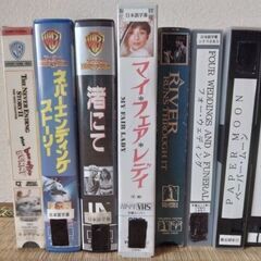 映画含むVHSビデオテープ