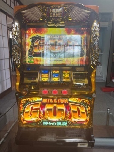 値下げ！ミリオンゴッドー　神々の凱旋　スロット実機