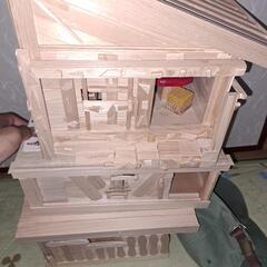 木材で作った家