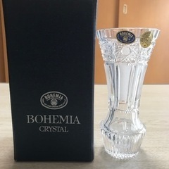 BOHEMIA CRYSTAL ボヘミアクリスタル 花瓶 小