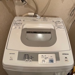 ［決まりました］洗濯機　HITACHI