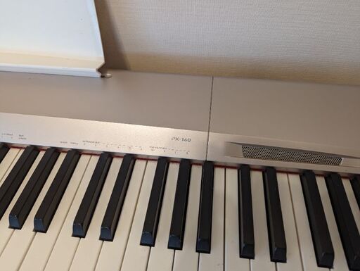 CASIO ピアノ　Privia px-160 2017年製　スタンド付