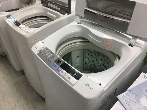 洗濯機の分解クリーニング行っています！配送設置込み　日立8.0K洗濯機DDモーター2015年製　分解クリーニング済み！！