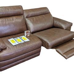 本皮電動リクライニングソファー【ニトリ(ナツッジ)/本皮/電動/2人〜3人掛】