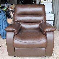ニトリ 電動リクライニングソファ 1人掛け ビリーバー3 ブラウン NITORI 1P SOFA BELIEVER3 BR THICK LEATHER 札幌市