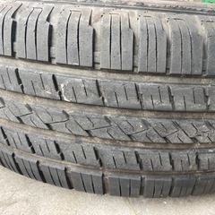 お話中］ハイラックスサーフ215 純正ホイール タイヤ溝あり