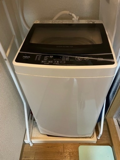 【取引確定済】AQUA5.0kg 洗濯機2021年製　8000円