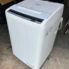札幌市内配送可 美品 19年製 日立 HITACHI ビートウォッシュ 8.0kg