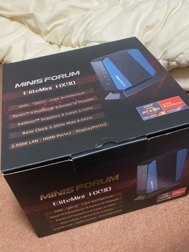 早い者勝ち【Ryzen9 5900HX 】Minisforum EliteMini HX90