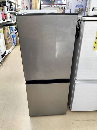 AQUA  2ドア冷蔵庫 １２６L　AQR-J13H　２０１９年製　IK-297